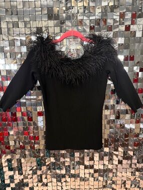 MILLY Feather Top (NWT)
